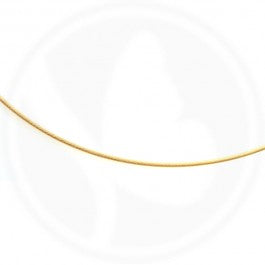 Cable Omega Yellow Gold 1.25mm