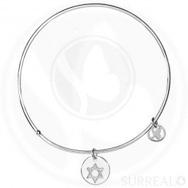 Bangle Message David Star