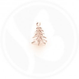 Gold Christmas Tree Charm