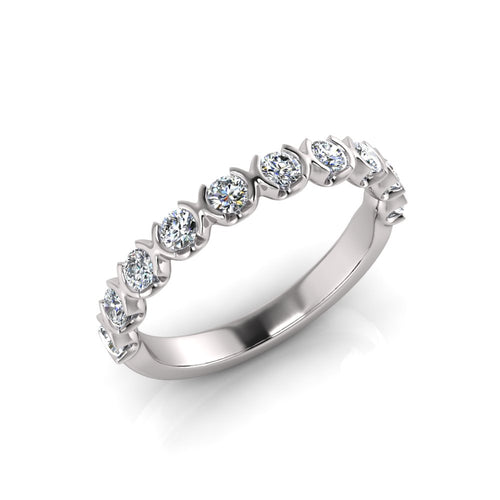 Sterling Silver Cubic Zirconia Ring 366