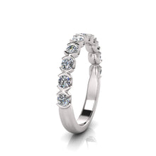 Load image into Gallery viewer, Sterling Silver Cubic Zirconia Ring 366