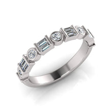 Load image into Gallery viewer, Sterling Silver Cubic Zirconia Ring 696