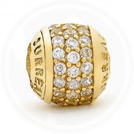 Triple Bling Small Charm