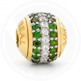 Triple Bling Green Two Row