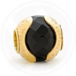 Ottoman Faceted Black Onyx Charm