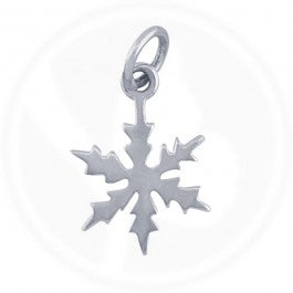 Snowflake Silver Pendant