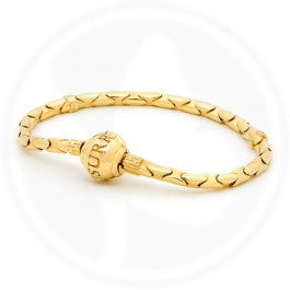 Surreal Gold Bracelet 18cm