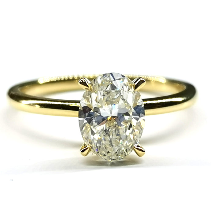 Oval Diamond Ring